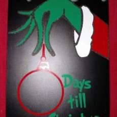 Grinch Days Till Christmas