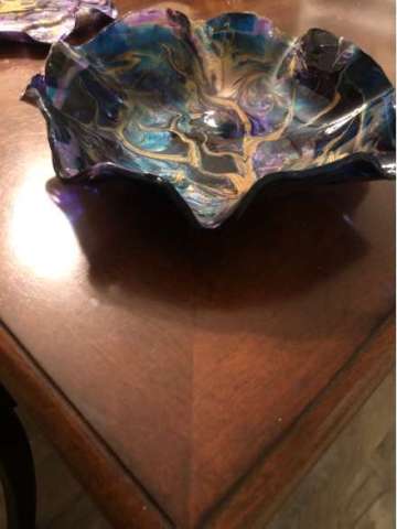 Exotic Tree Resin Bowl