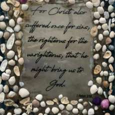 Shell Framed Scripture