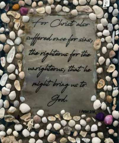 Shell Framed Scripture