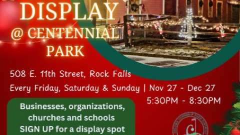 Holiday Light Display @ Centennial Park
