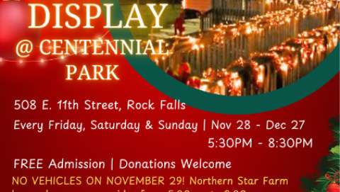 Holiday Light Display @ Centennial Park