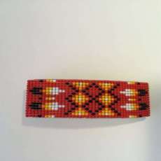 Loom Beaded Large Hairclip
