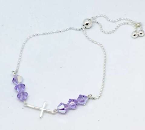 935 Silver Crystal Necklace