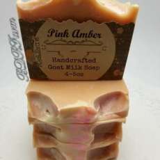 Bdrfarm Pink Amber Goat Milk Soap
