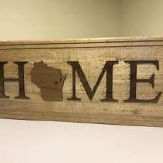 Wisconsin Home Sign
