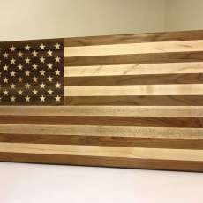 American Flag Cutting Board