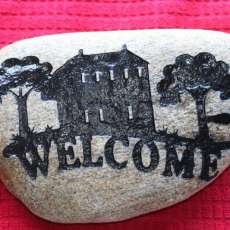 Welcome Garden Stone