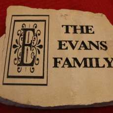Family Name Garden Stone