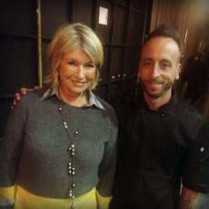 Joe and Martha Stewart