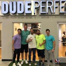 Joe and the Dude Perfect Crew