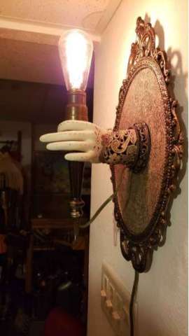 Articulated Hand Lamp