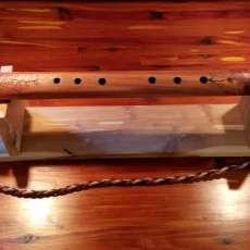 Carved Native American Style Flute