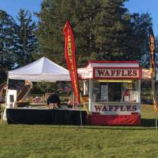 Concession Trailer With Tent Set Up 2