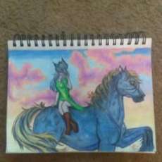 Original Art on Prints Sketch Paper. and Canvas.