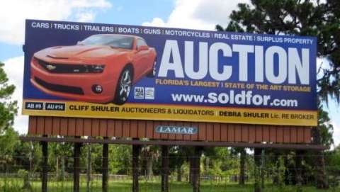 Live, Public Auction Only at Cliff Shuler Auctioneers & Liquidators, Inc.