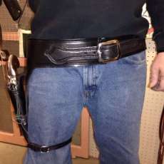 Handmade Western Holster N Ranger Belt