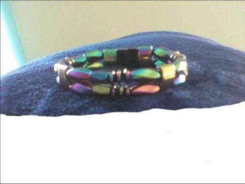 Handmade Double Strand Hematite Bracelet