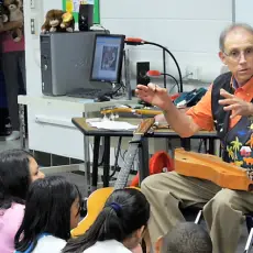 Jon Sundell at Griffith Elementary School, Winston-Salem