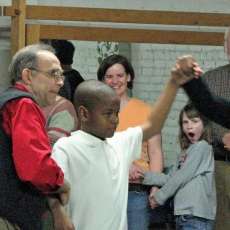 Jon Sundell at Arts Based Elementary School, Winston-Salem