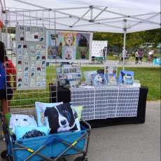 Beloved Beast Booth Set Up