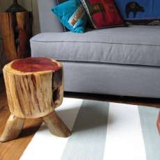 Short 3-Legged Stool