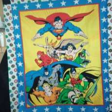 Super Heros Quilt. Lap Size