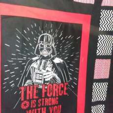 Starwars Quilt, Lap Size
