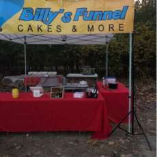 Funnel Cake Set Up For Outside and Inside