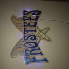 Frostees Indoor Lit Sign