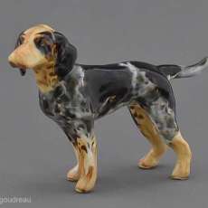 Coon Hound Ceramic Figure