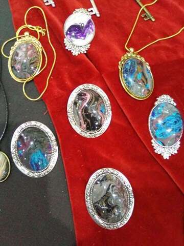 Brooches and Necklaces