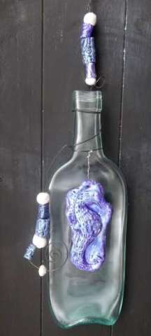 Purple Seahorse Bottle