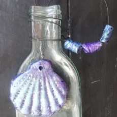 Little Purple Shell Bottle