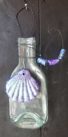 Little Purple Shell Bottle