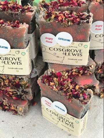 Cosgrove & Lewis Angry Rose Soap