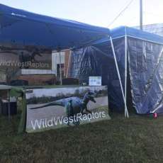 Wildwestraptors Set Up For Event