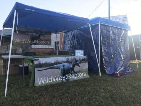 Wildwestraptors Set Up For Event