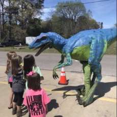 Sticking Her Tongue Out at the Kids