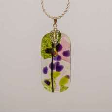 Fused Glass Pendant
