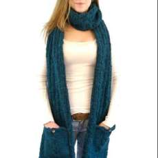 Hand Knit Scarf