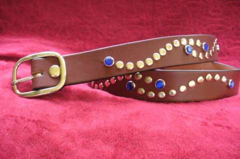 Studded and Jeweled Belt