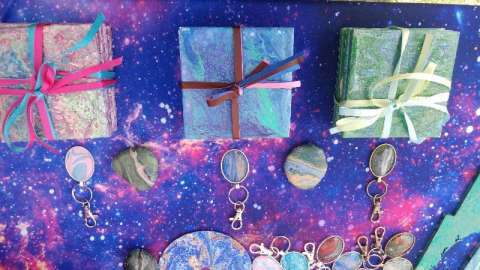 Coaster Sets, Key Chains, Rocks