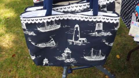 Lined , Bouble Stitched , Durable Nantucket Tote Bags