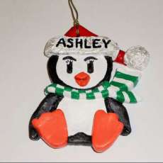 Custom Penguin Ornament