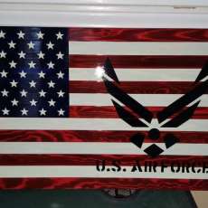 Air Force American Flag