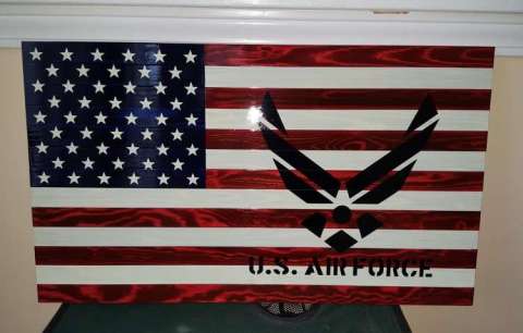 Air Force American Flag