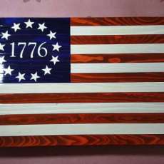 Betsy Ross 13 Star American Flag