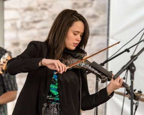 Hannah on Violin