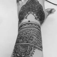 Large Henna Design